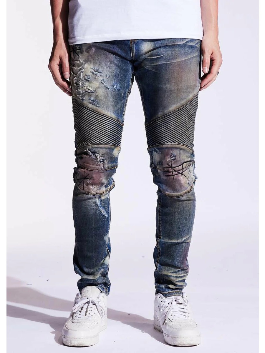 Crysp Denim Indigo Sand Skywalker Denim